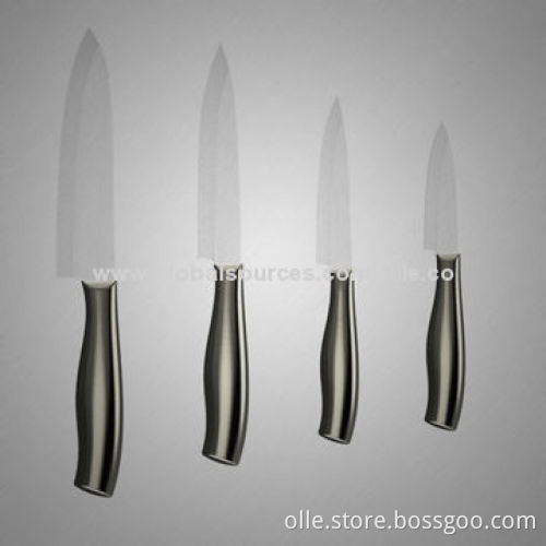 Ceramic Knife Set with Stainless Steel Handle